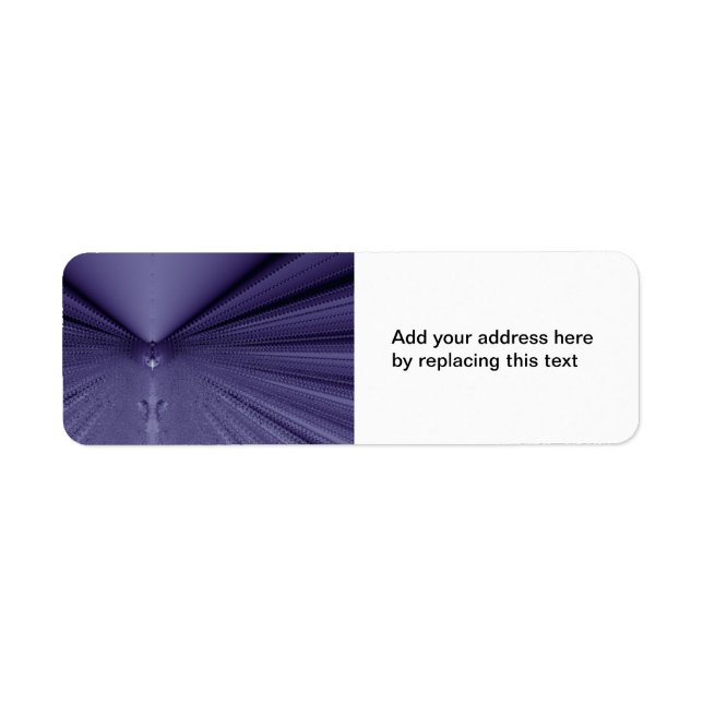 Purple Way Return Address Label (Front)