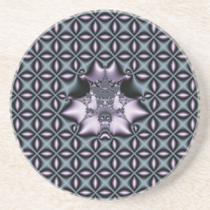 Purple Web Coaster