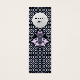 Purple Web Custom Bookmark