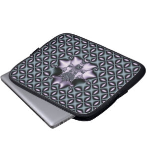 Purple Web Laptop Sleeve
