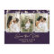 Purple Wedding Save The Date Photo Postcards