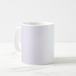 Purple White Mint Coffee Mug