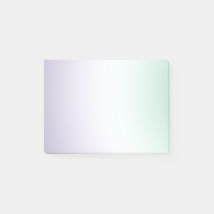 Purple White Mint Post-it Notes