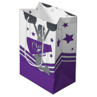 Purple & White Stars Cheer Cheer-leading Party