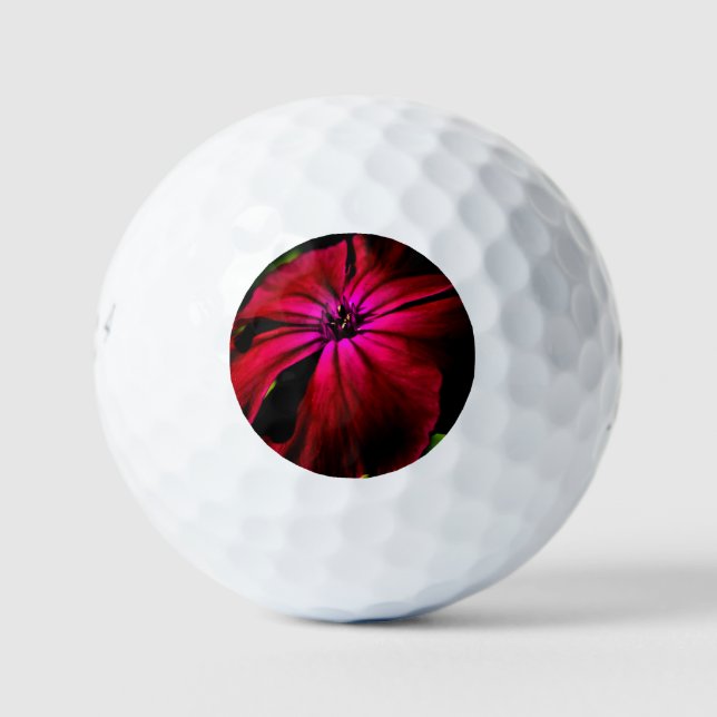 Purple Wild Flower be6 gbcna Golf Balls (Front)