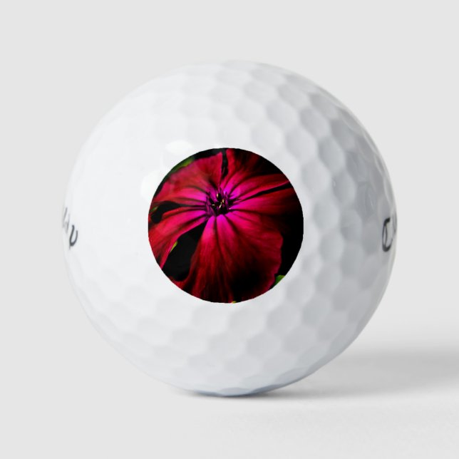 Purple Wild Flower cwb gbcna Golf Balls (Front)
