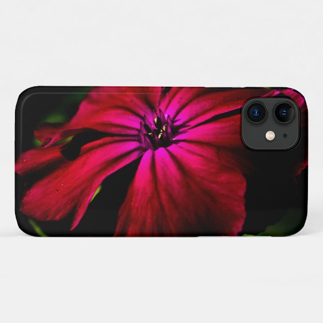 Purple Wild Flower iphcna Case-Mate iPhone Case (Back (Horizontal))