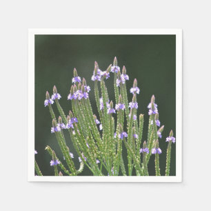 Purple Wildflower Napkin