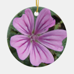 Purple Wildflower Ornaments