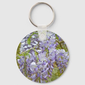 Purple Wisteria Coordinating Items Key Ring