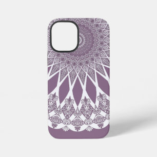 Purple Wisteria Tristyns Mandala iPhone 12 Mini Case