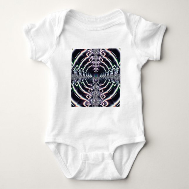 Purple World Baby Bodysuit (Front)