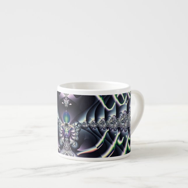 Purple World Espresso Cup (Front Right)