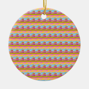 Purple Yacht Ornament