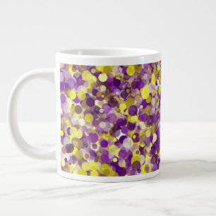 Purple Yellow Dot 20oz Mug