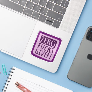 Purple Zero F*s Given