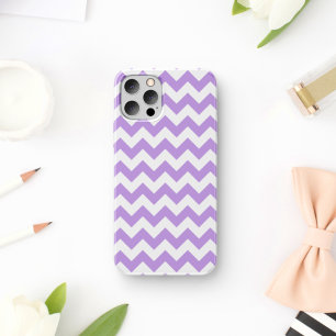 Purple Zigzag, Purple Chevron, Geometric Pattern iPhone 11 Case