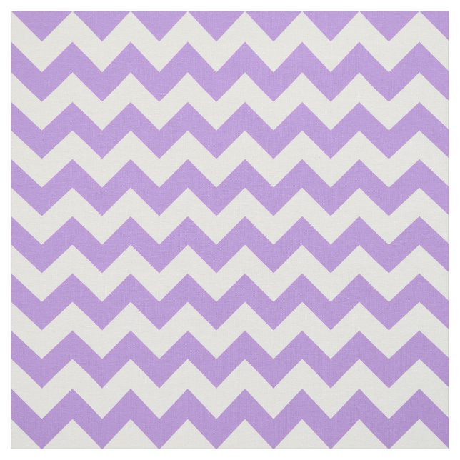 Purple Zigzag, Purple Chevron, Geometric Pattern Fabric (Swatch)