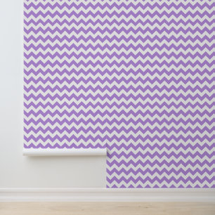 Purple Zigzag, Purple Chevron, Geometric Pattern Wallpaper