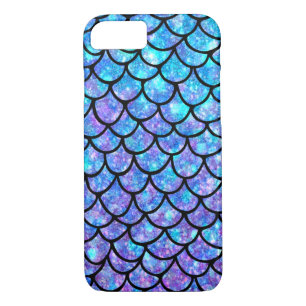 Purples & Blues Mermaid scales iPhone 8/7 Case