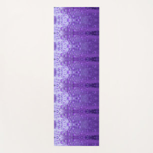 Purples Four Ikat  Yoga Mat