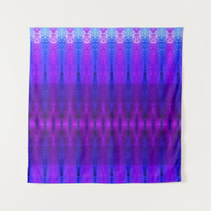 Purples Ikat 3 Miami Tapestry