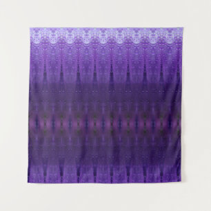 Purples Ikat 3 Tapestry