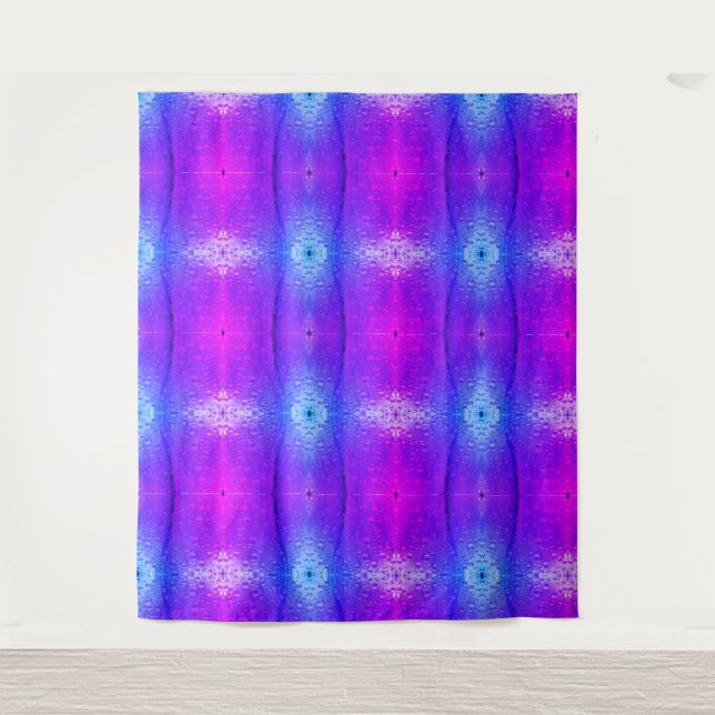 Purples Ikat Too Miami Tapestry (Front)