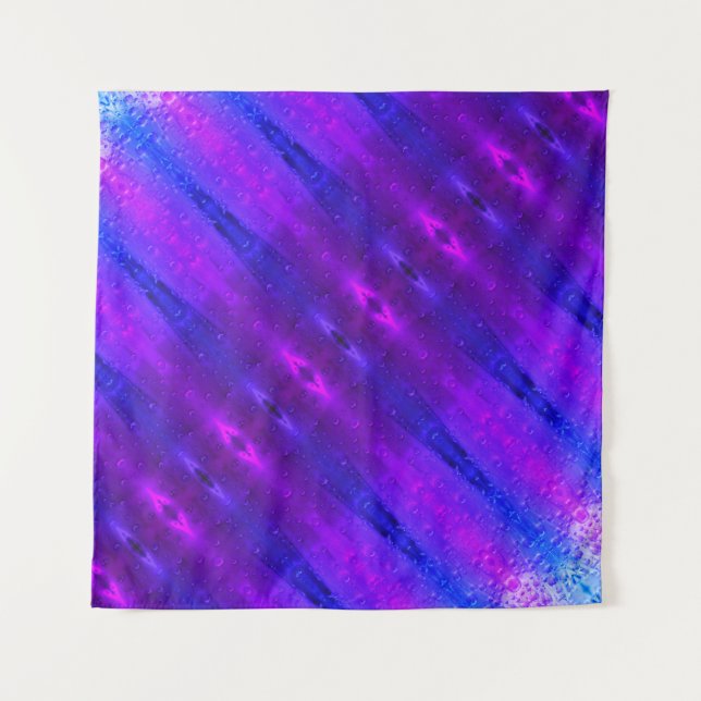 Purples Ikat X Miami Tapestry (Front)