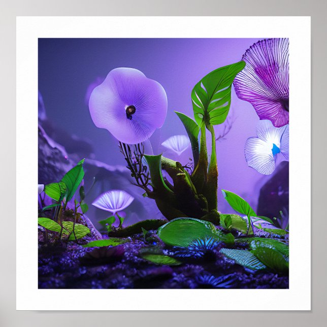 Purples Romance  Poster (Front)