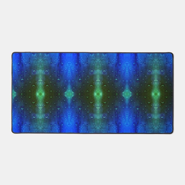 Purples X GL Ikat 4 Desk Mat (Front)