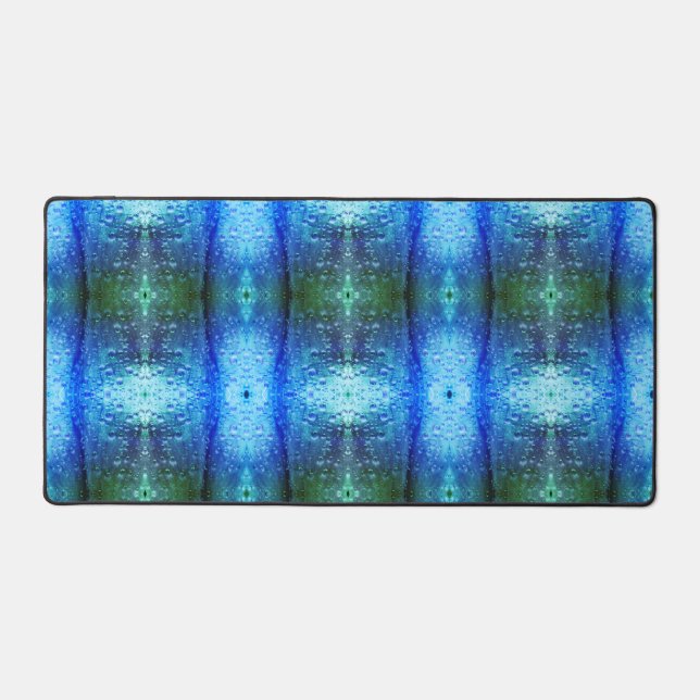 Purples X GL Ikat Too  Desk Mat (Front)