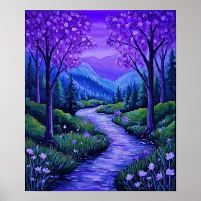 PurpleVibes Poster (Front)