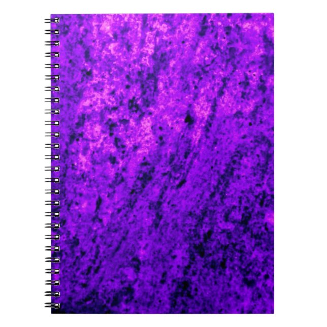 Purplish Pink Marble Notebook (Front)