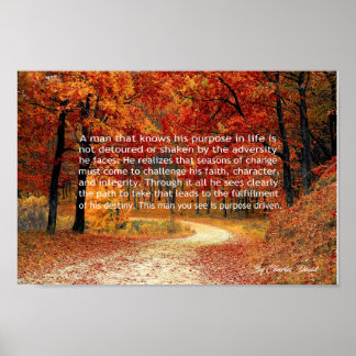 Purpose Driven Poster