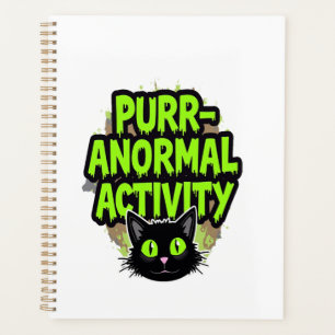 Purr-anormal Activity Cat Planner
