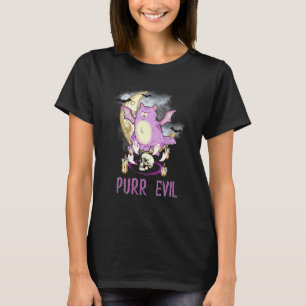 Purr Evil Let's Summon Demons Pastel Goth Occult T-Shirt