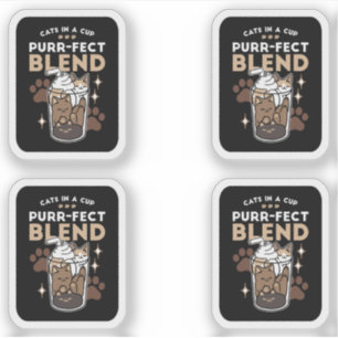 Purr-fect Blend: Coffee Design for Cat & Coffee