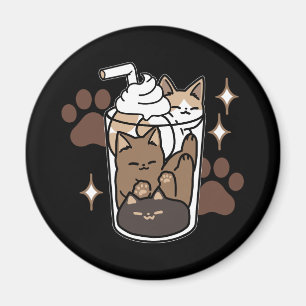 Purr-fect Blend: Coffee Design for Cat & Coffee Magnet