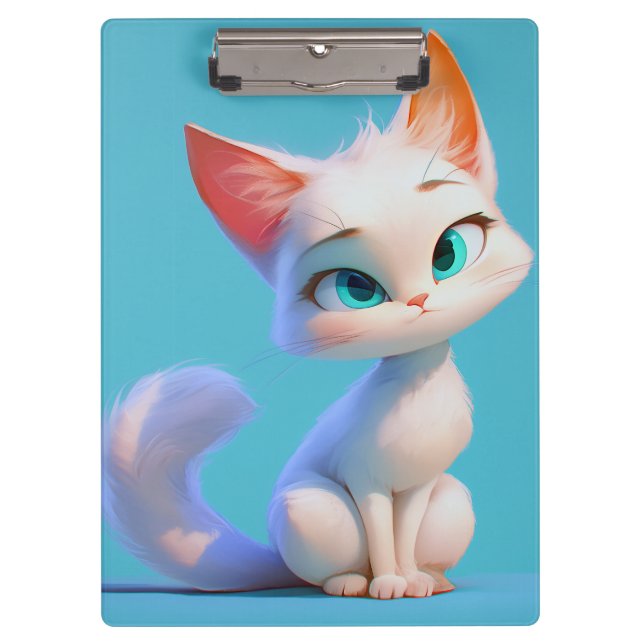 Purr-fect Elegance Clipboard (Front)