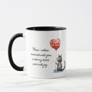Purr-fect Heart Moments Meow-velous Love Mug