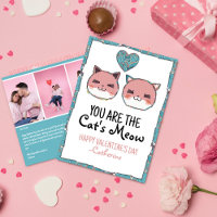 Purr-fect Love Cat's Meow Valentine's Day