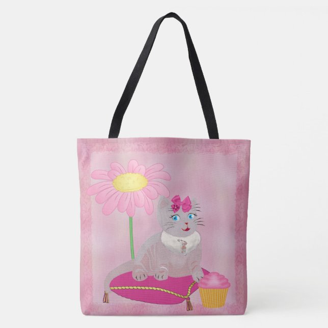 Purr-fect Moment Tote Bag (Front)