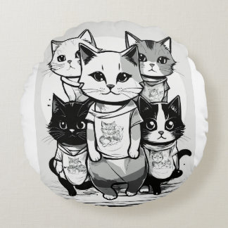 Purr-fect Posse Pillow