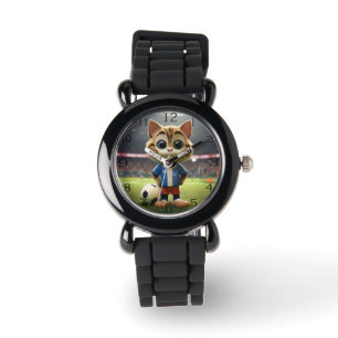 "Purr-fect Striker: The 3D Soccer Cat" Watch