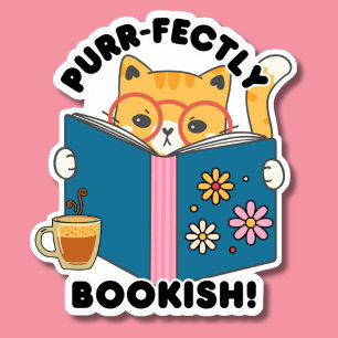 Purr-fectly Bookish Waterproof 