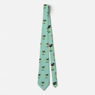 Purr-fectly Egg-citing Easter Surprise Tie
