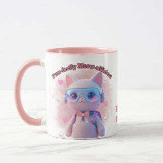 Purr-fectly Meow-nificient Cat Mug