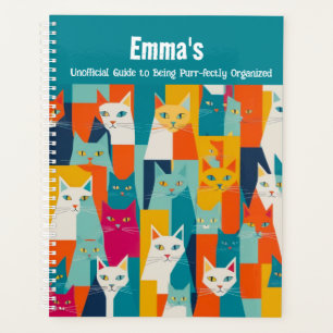 Purr-fectly Organised Cat Notebook Planner
