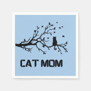 "Purr-fectly Proud Cat Mum" Napkin